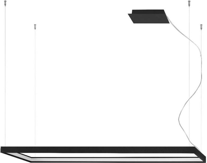 Pendelleuchte Hängelampe Wohnzimmerleuchte schwarz led Schlafzimmerleuchte 150cm