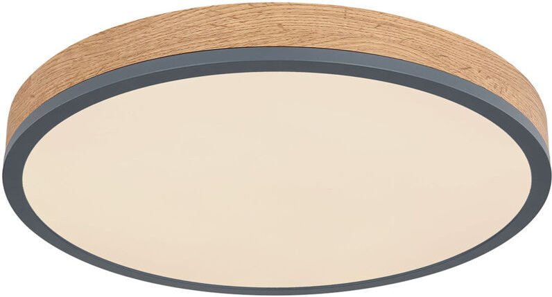 Deckenleuchte - Doro - grau - metall - ø 45cm - led - - Globo