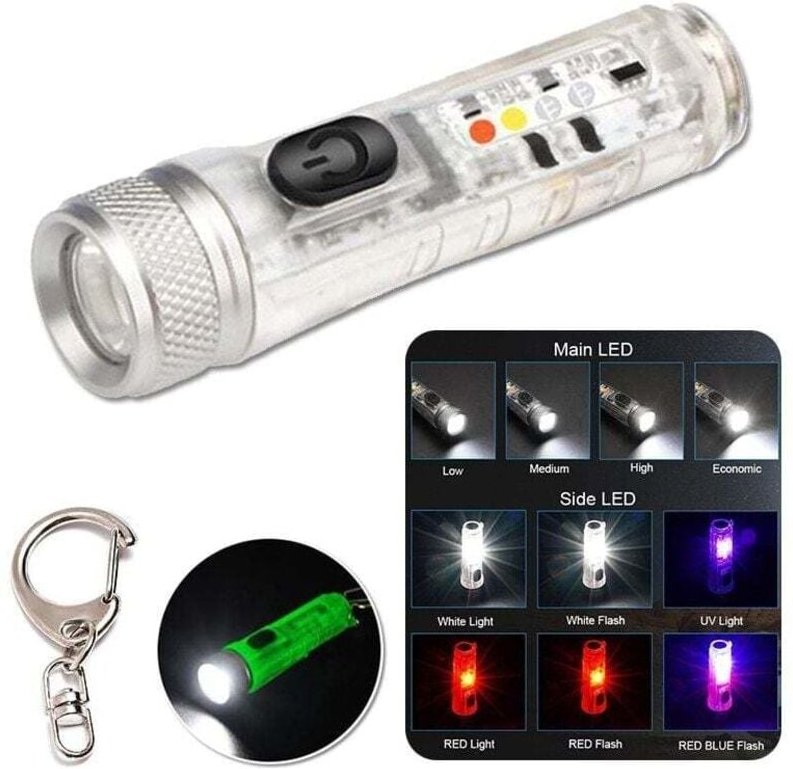 Thumbnail - S11 USB wiederaufladbare Outdoor-Taschenlampe, Mini leistungsstarke elektromagnetische Saug-Taschenlampe, wiederaufladba...