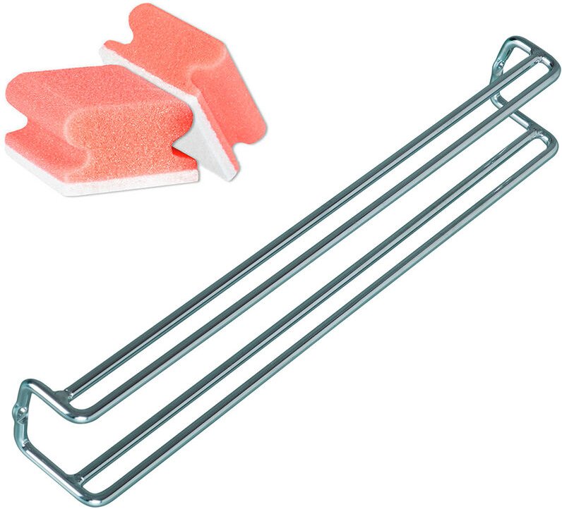 WENKO Krawatten Gürtel Halter Schal Aufhänger Kleider Bügel Aufbewahrung Schrank