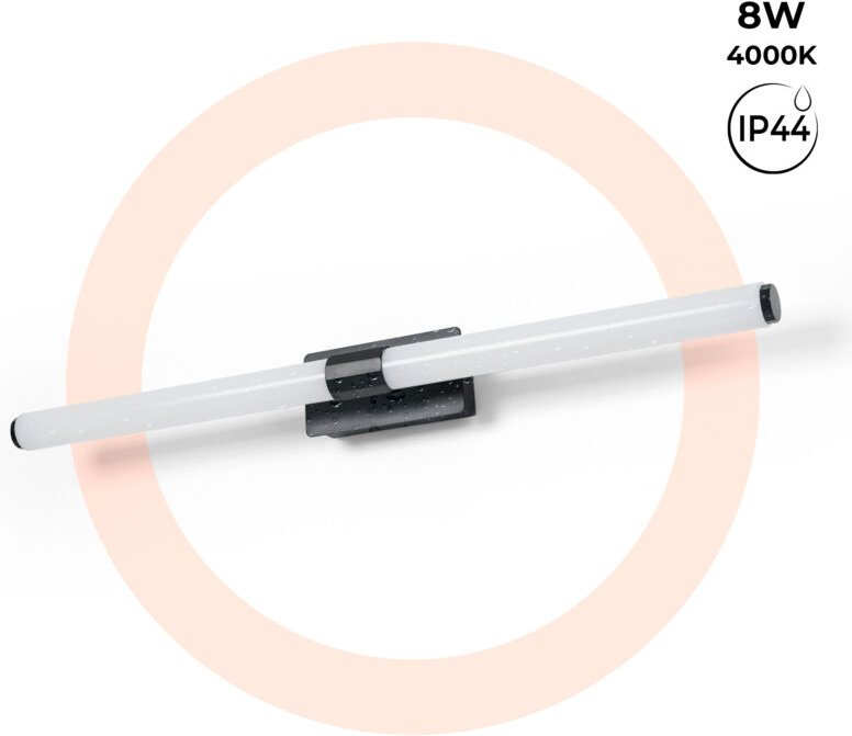 LED-Röhrenleuchte für das Bad - 8W - IP44 - 60cm