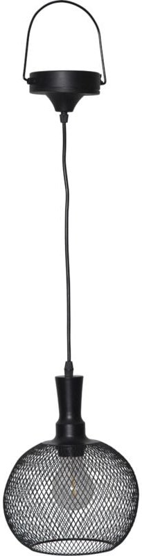 Led Solar Lampe hängend schwarz 19x24cm 481-70 - Technik@all