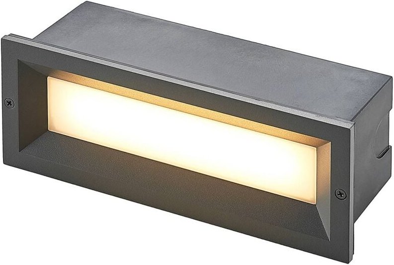 Wandleuchte außen "Lachlain" aus Aluminium von Lucande