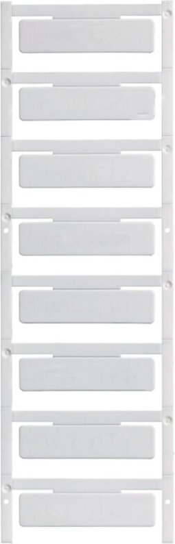 Thumbnail - Weidmüller Gerätemarkierer ClipCard selbstklebend CC15/60K MC NEUTR.WS 40 Stk