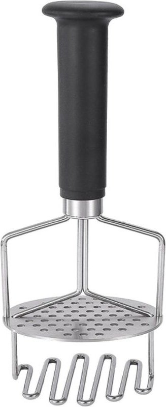 Doppelstöckiger manueller Kartoffelstampfer, Edelstahl-Kartoffelstampfer, Edelstahl-Kartoffelpüree-Tool, Küchenwerkzeug