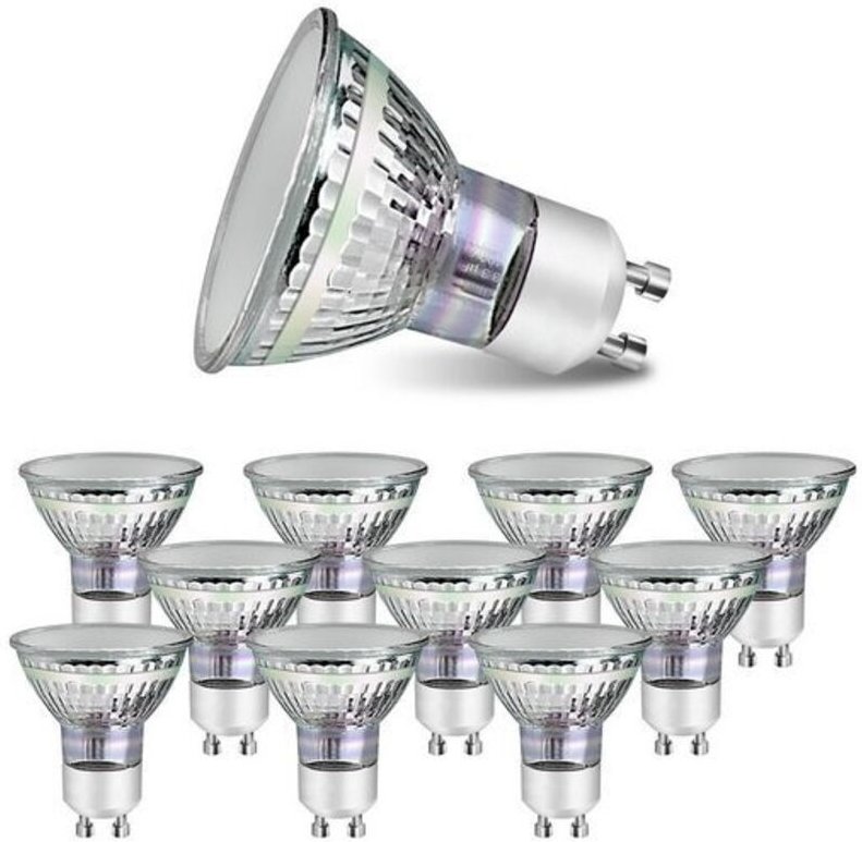 GU10 LED Blanc chaud 5W Ampoule Remplace 50W Ampoule à incandescence 3000K Ampoule à économie d'énergie Angle de faiscea...