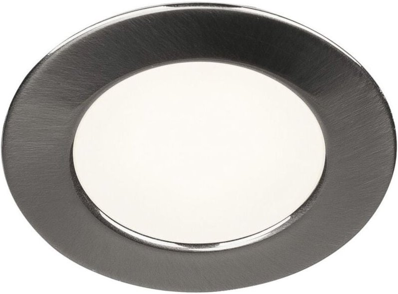 Dl 126 led-lampe 3w von soffitto rotondo luce calda 3000k in tbd farbe gebrstetes metall 112225