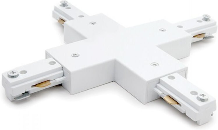 X-Anschluss 2-Phasen-Spur Weiß