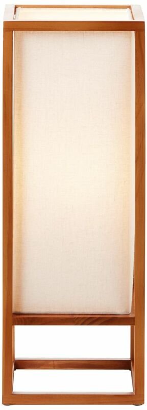 Brilliant - Lampe, Seaside Tischleuchte 53cm natur/weiß, 1x A60, E27, 40W, Mit Schnurzwischenschalter