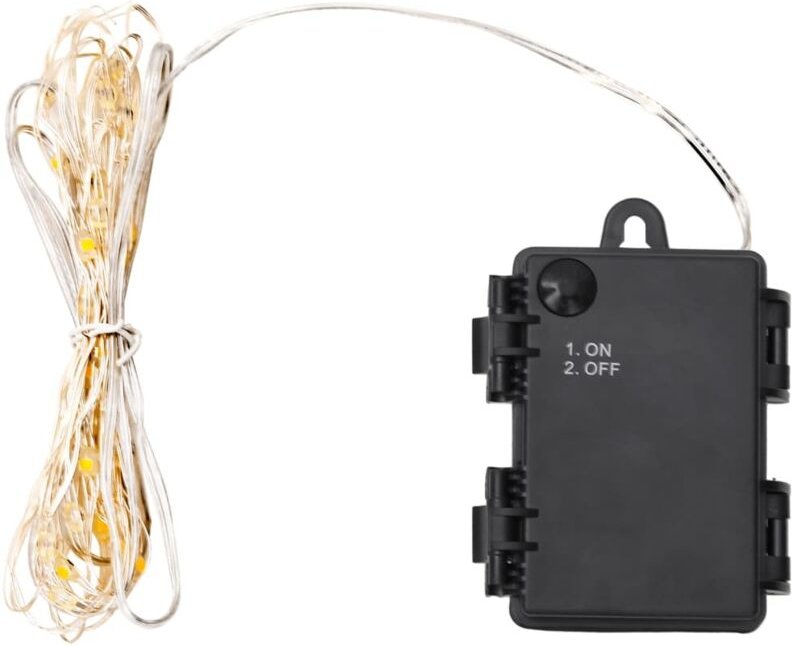 LED-Lichterkette mit 66 LEDs und Gebläse 660 cm Vidaxl