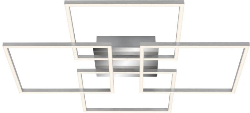 Led Deckenleuchte Memoryfunktion drehbar 64 w silber Metall-Kunststoff Briloner