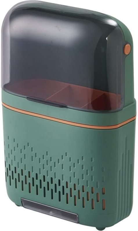 Essstäbchenhalter, Essstäbchenbehälter, Besteckhalter, Hängender Besteck-Organizer, Küchen-Hängeregal, rostfrei, wasserd...