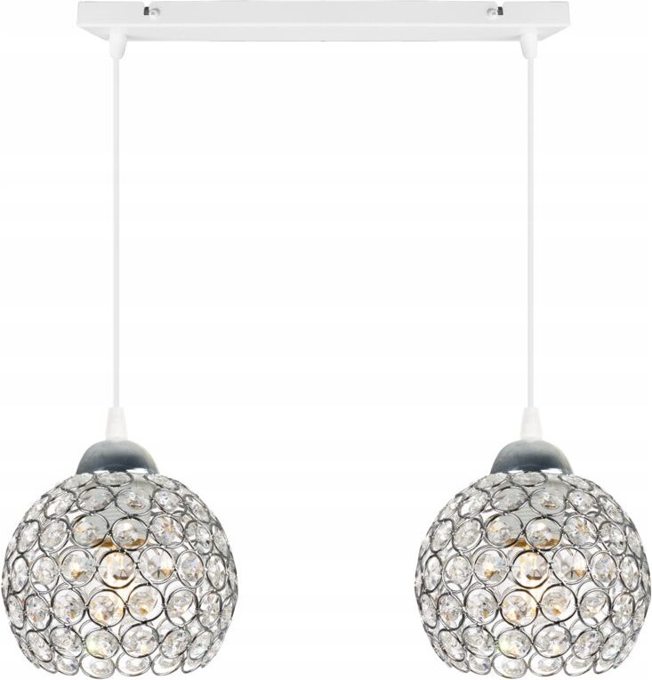 Chrom Hängelampe Kronleuchter Deckenleuchter Led Kristall