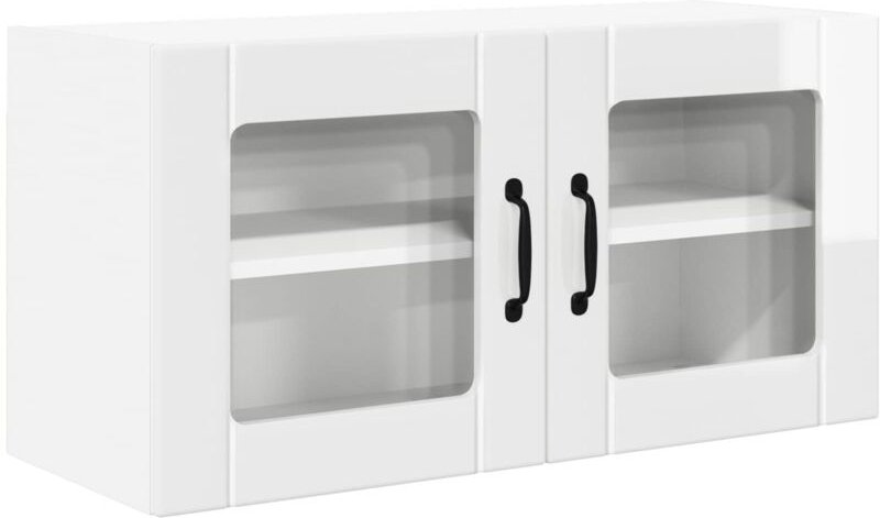 Küchenschrank Hochglanz Weiß 80 x 31 x 40 cm Holzwerkstoff vidaXL