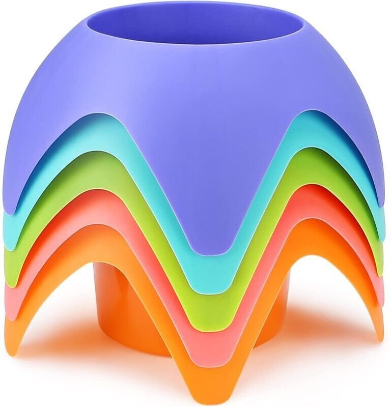 Indispensables pour des vacances à la plage : dessous de verre et porte-gobelets, ensemble de 5 pièces, plusieurs couleu...