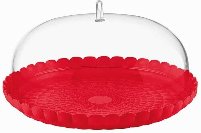 Guzzini Tiffany Rot kleines Kuchenformen-Set