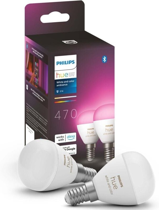Philips Hue - wca xw Luster E14 2P eu