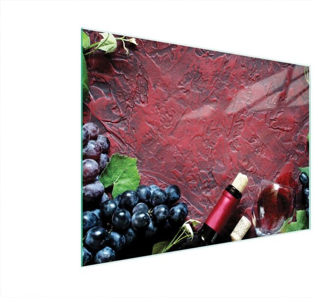 Glasschneidebrett 40x30 Wein