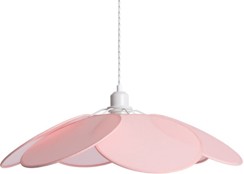 Efectoled - Pendelleuchte Stoff Kabuki Rosa