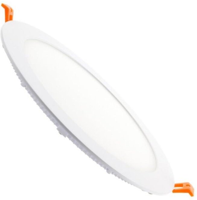 Efectoled - led Einbaustrahler flach 18W Rund SuperSlim Ausschnitt Ø205 mm lifud 6000K Kaltweiß