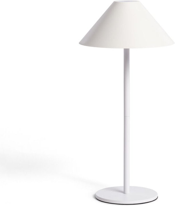 Efectoled - LED-Tischlampe 3W Tragbar für Außen mit wiederaufladbarer Batterie usb Kivuli Weiß