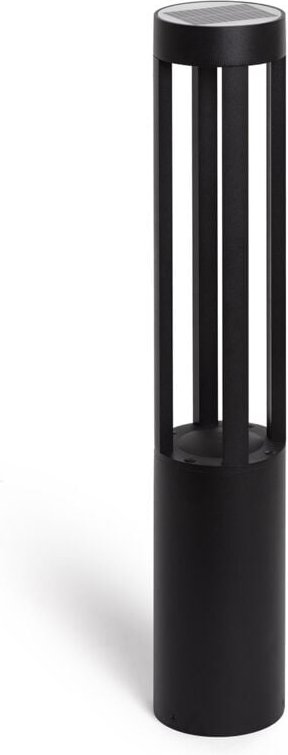 Efectoled - LED-Bodenleuchte Aussen Solar 1,5W Oberfläche Fuss 80cm Siparia 3000K Warmweiß