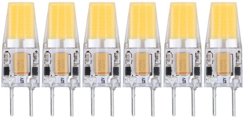 Stück GY6.35 Glühbirne 5 W, Warmweiß, kleine Glühbirne, Lichtstrom 500 lm, geeignet für Pendelleuchte, Hängelampe, Schre...