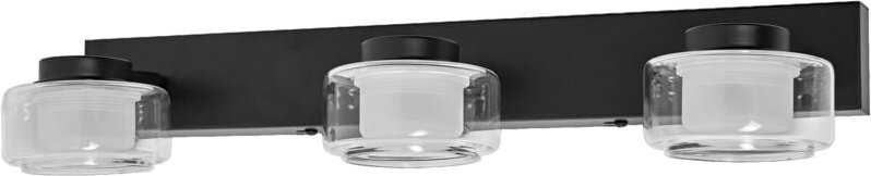 Ledvance - orbis Flame Wand- und Deckenleuchte mit led, schwarz, 16.5W, 1050lm, 3000/4000K, Farbtemperatur via Wandschal...