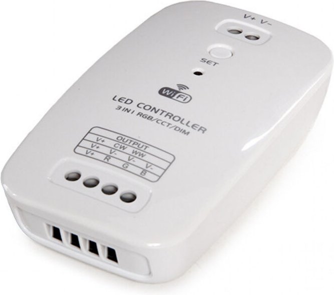 Greenice - Regler Wifi led -Leiste - Drei In Einem - TemBirnetur Farbe/RGB/Dim - Kompatibel Alexa