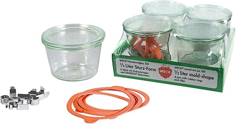 Tray Sturzgläser eingeschweißt 4er Set