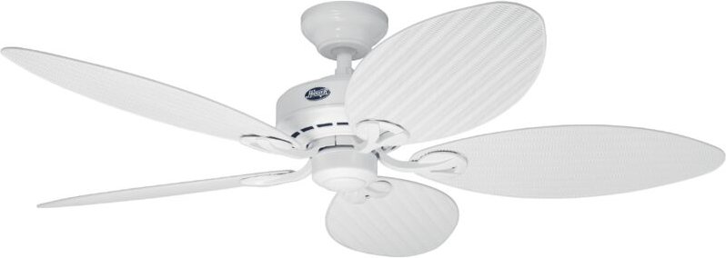 Deckenventilator Bayview Weiß 137 cm mit Zugkette