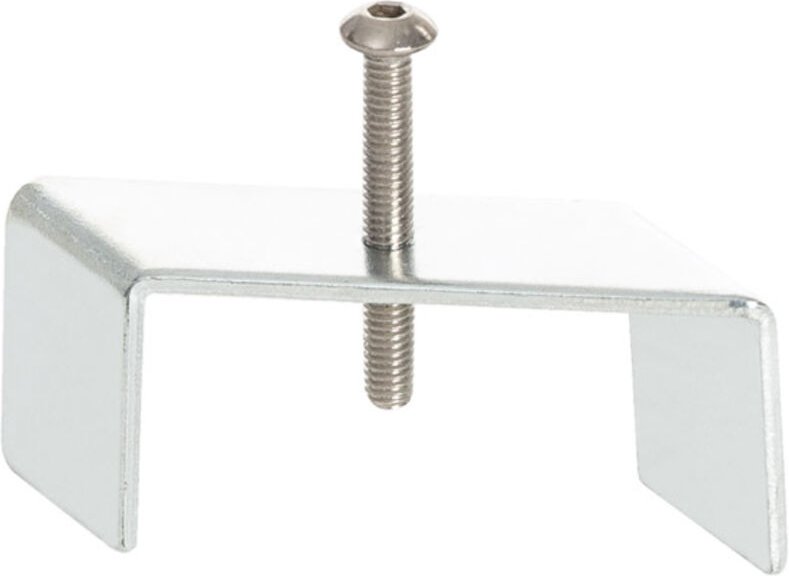 Thumbnail - Ledkia - Clip für 1-Phasenstromschiene Einbau Unterputz Aluminium Silbern