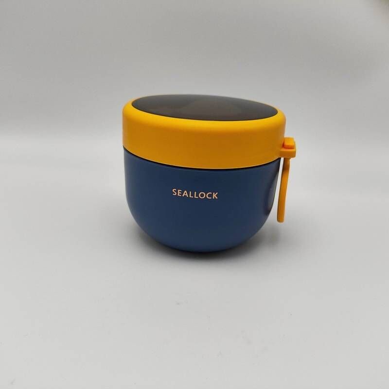 20,29oz (ca. 575 g) Thermo-Lunchbox aus Kunststoff, isolierte Lebensmittelbehälter, kleine Bento-Box, Outdoor-Zubehör