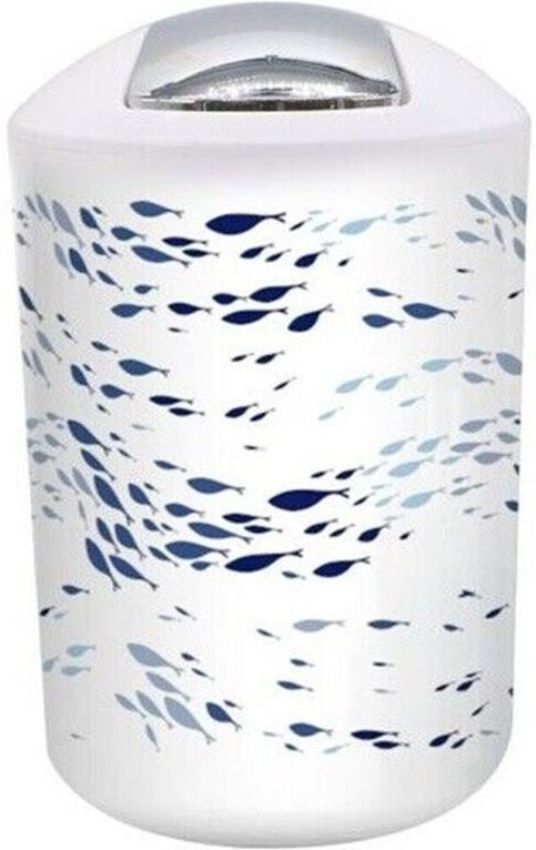 Trade Shop Traesio - Trade Shop - pattumiera cestino secchio rifiuti gettacarte accessorien bagno pesciolini 69885 -