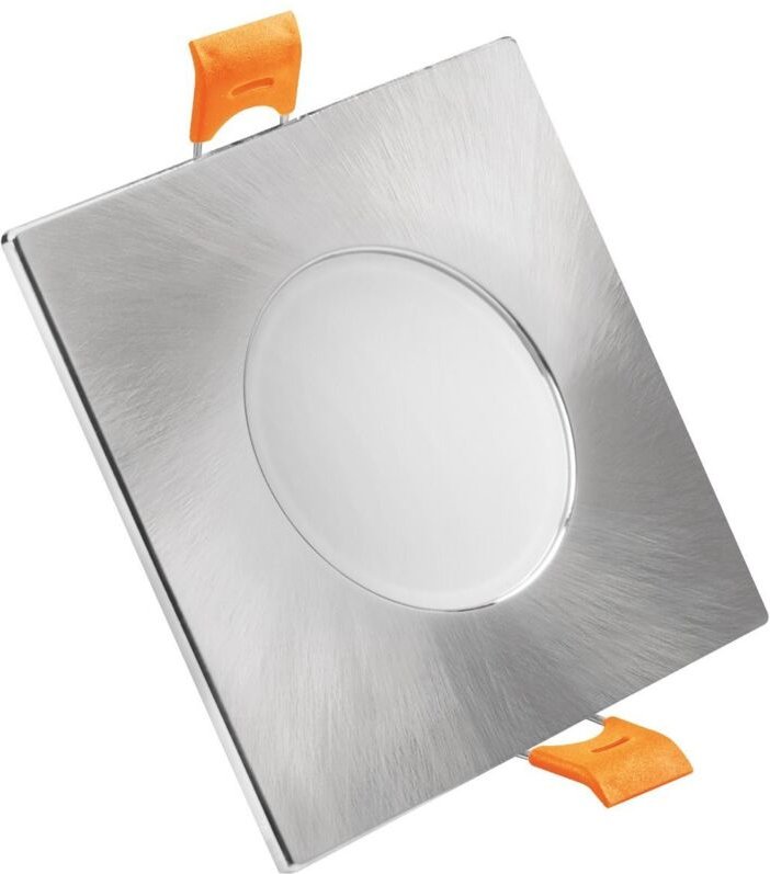 Fester LED-Einbauring (7W 3CCT 840lm) IP65 Ø9x4,1cm nickelfarben