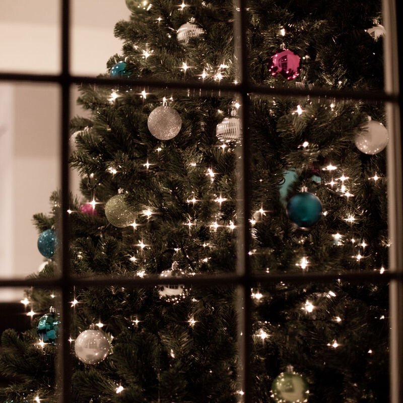 Lichterkette Weihnachtsdeko Lichtdraht Leuchtkette Dekolicht, Kunststoff Metall silber, Batterie, 20x led 3000K warmweiß...