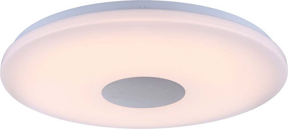 Led Decken Leuchte Dielen Lampe Beleuchtung Wohnraum Chrom Strahler, 1x led 24 Watt 1680 Lumen 3000K warmweiß, 47,5x5,5c...