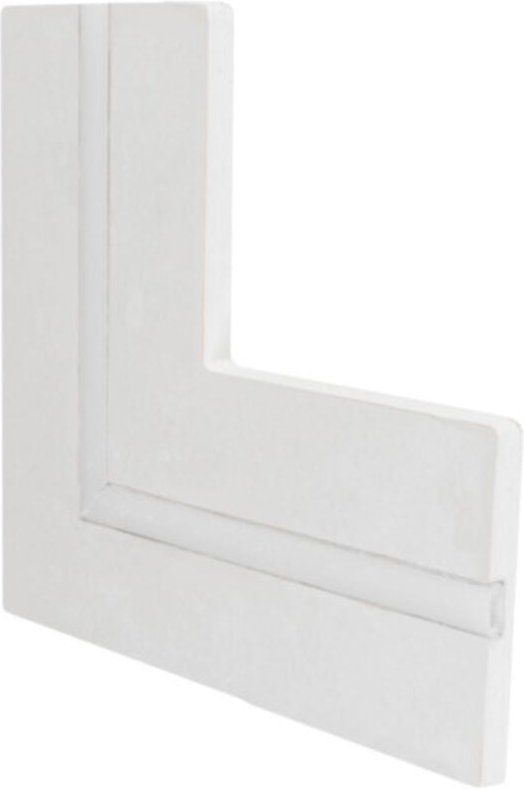 Sololed - Integriertes Aluminium-L-Profil für LED-Streifen in verdeckter Gipskartonplatte