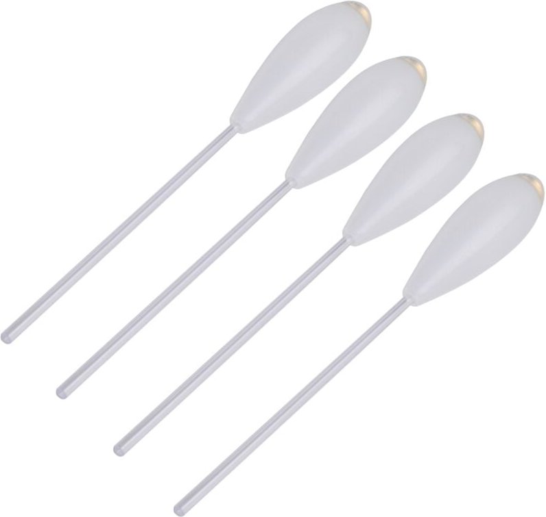 4 StüCk Guss SPIROLINO FORELLE POSEB Langsam Sinkend Aussetzen Intermediate Fliegen Fischen Spinnen Schweben 10G