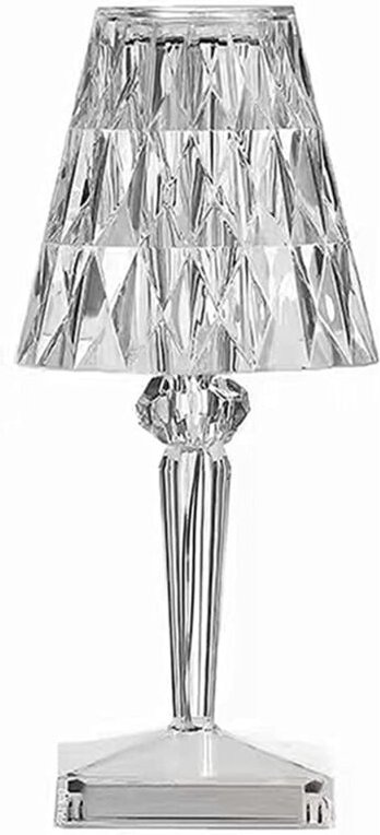 Tlily - 16 Farben Diamant Tischlampe Kristall led Stehtischlampe Wiederaufladbare BerüHrungssensor Dimmen Nachttischlamp...