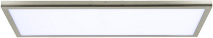 Fabrilamp - Oberflächenpanel 72w 6500k tivoli nickel 2,5x30x120cm 6120 lm