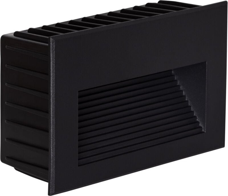 LED Außenleuchte 5W Einbau/Unterputz für Wandmontage Olite Horizon 2700K Schwarz Warmweiß