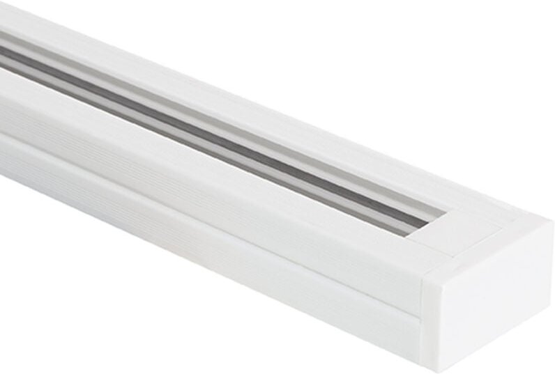 1-Phasenstromschiene pc für LED-Strahler 1m Weiß