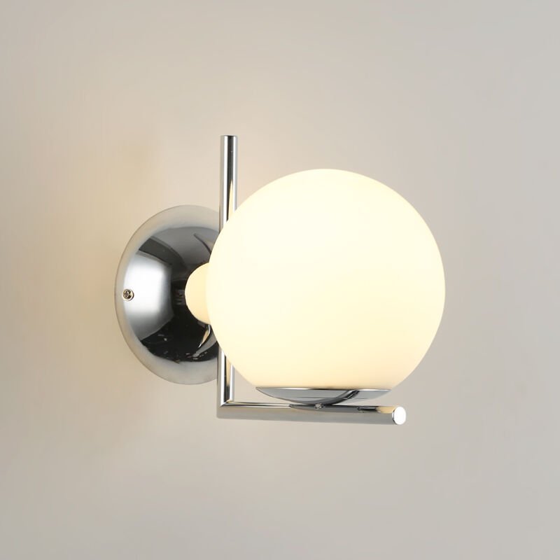 Wandlampe Glaskugel 'atom' - E27 - ø 15cm