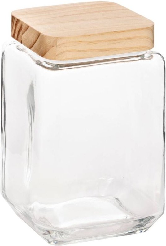 5five Simply Smart - Glaskrug eckig deckel kiefer pin 1,7l - 5five