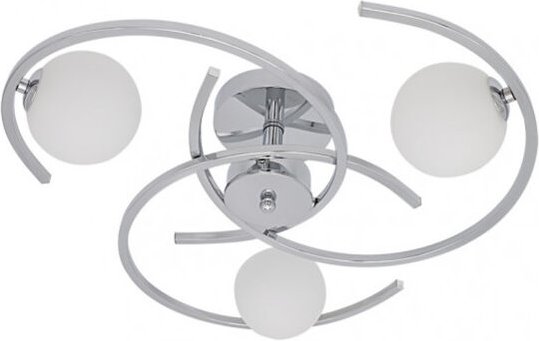Senko - Deckenleuchte de 3 lites Modell Conil Farbe Chrom fabrilamp