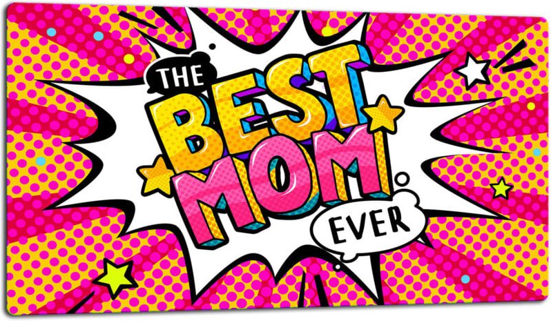 Glasschild Schneidebrett 52x30 Murmeln