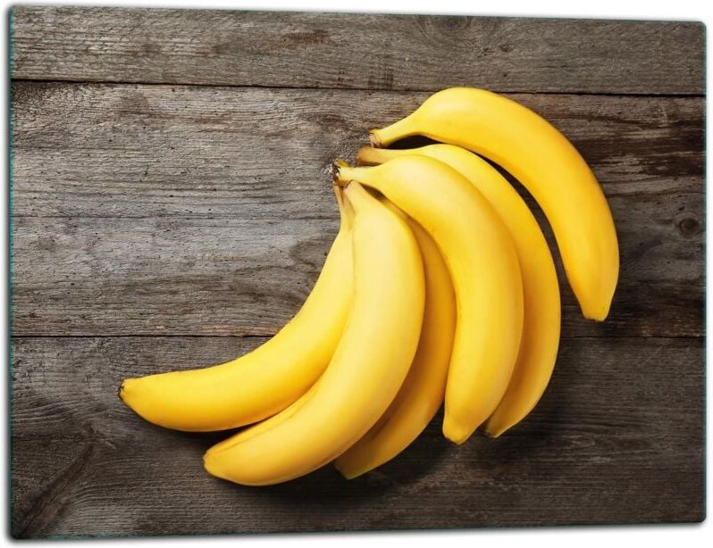 GlassplattenschneideBrett 52x40 Banan