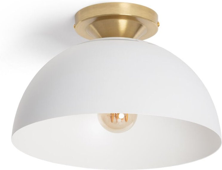 Efectoled - Deckenleuchte Aluminium Deméter Weiß