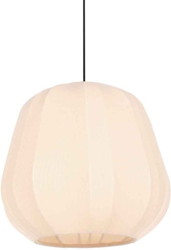 Anne Lighting - hängeleuchte - Sable - beige crème - stoff - ø